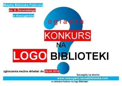 Konkurs na logo biblioteki